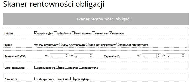 Skaner rentowności obligacji: Uniknij strat i maksymalizuj zyski inwestycyjne